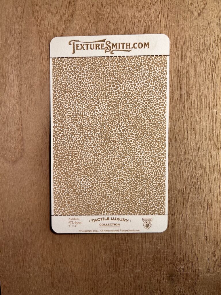 Nubbins TL6004: The Tactile Luxury Collection at TextureSmith.com