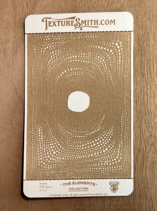 VVortex Laser Cut Texture Paper Card TE7001