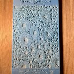 Garden Nasturtiums BS4004R - Metal Clay or Polymer Clay Texture Sheet
