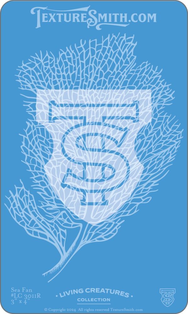 White stylized logo with letters T and S intertwined on blue background with wheat graphics.