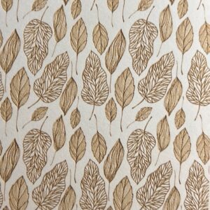 Leaf Run - Paper Texture Card