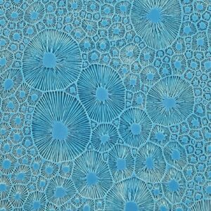 Nasturtiums - Rubber Texture Mat