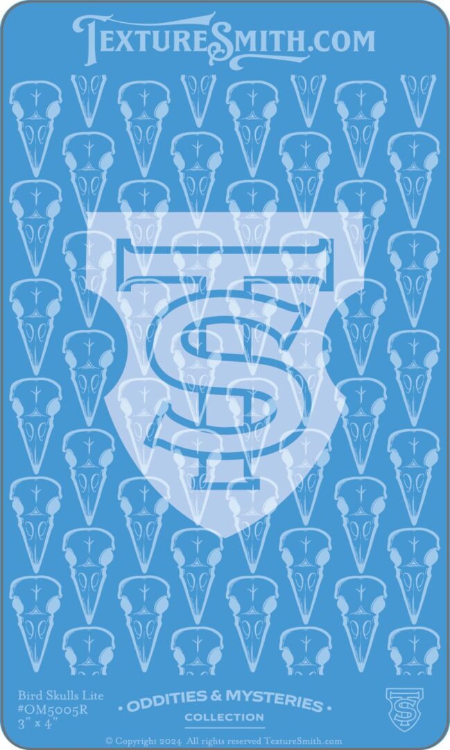 Blue emblem with interlocking letters and lightbulb icons.
