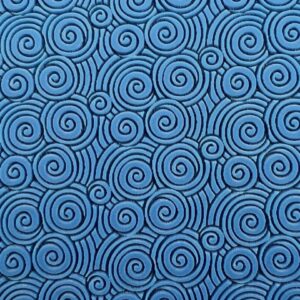 Spiral Waters - Rubber Texture Mat