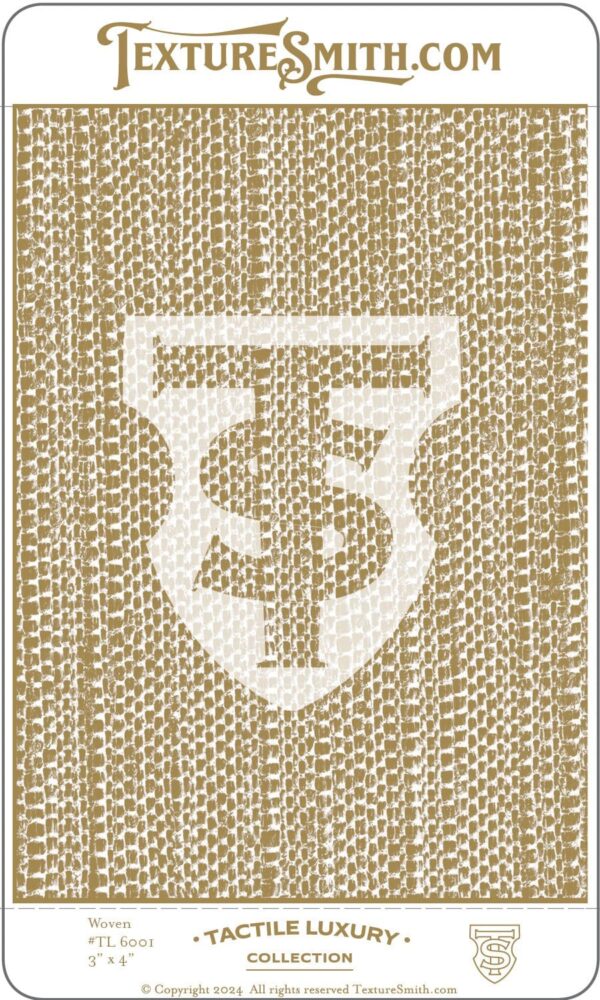 Close-up of a textured fabric with a white emblem.