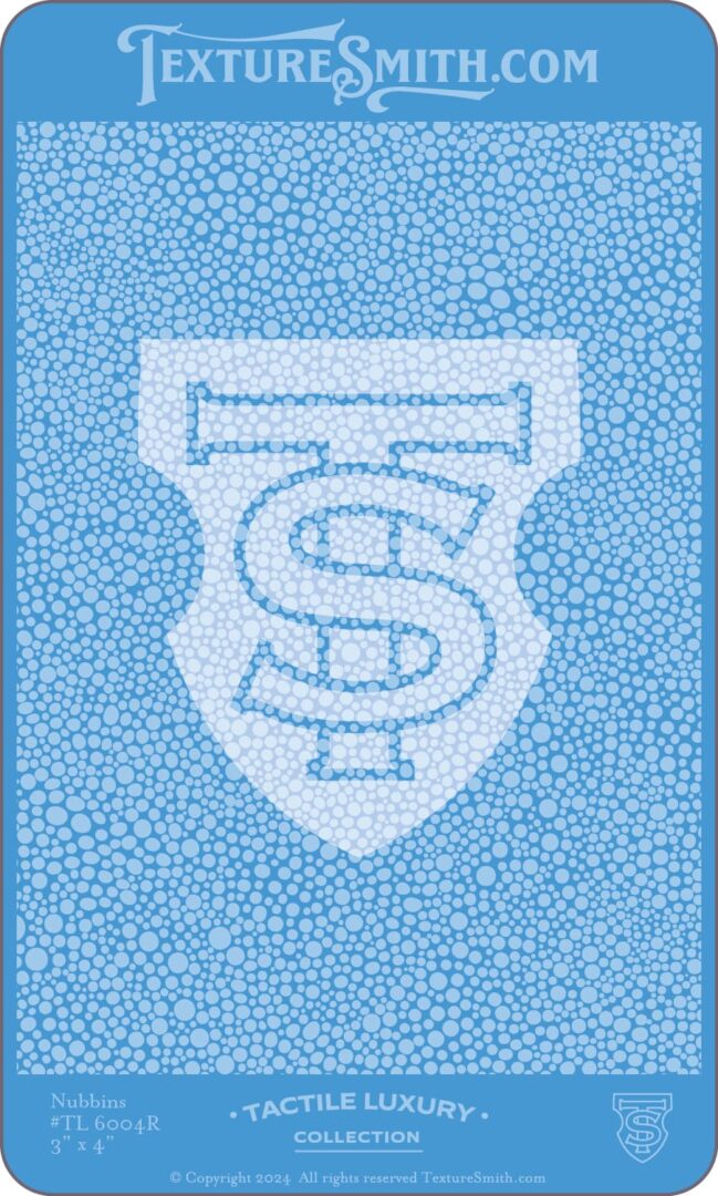 A blue mosaic shield with the letter S and a crown above it.