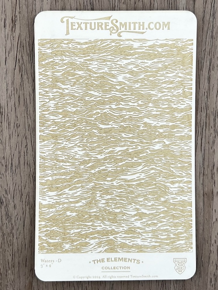 Textured design with wavy patterns