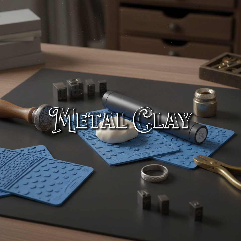 Metal Clay Square Graphic