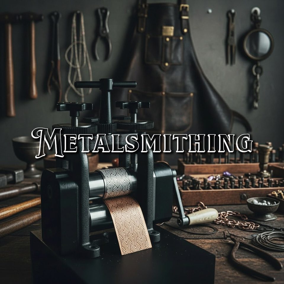 MetalSmithing Square Graphic