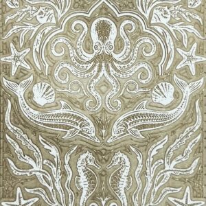 Pompeii Sea Life - Paper Texture Card